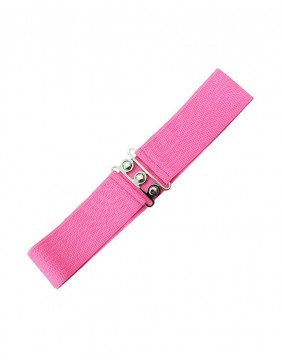 Banned Vintage Stretch Belt Pink for women