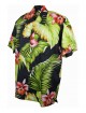 Karmakula Manoa Black Hawaiian Shirt
